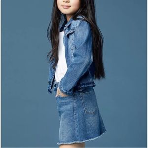 DL1961 Jenny Denim Mini Skirt Size 12 NWT